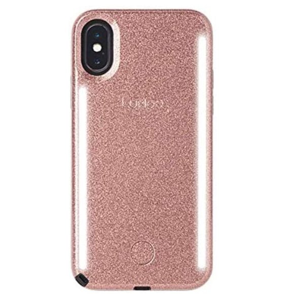 LuMee Duo Lighted Phone Case + 5 screen protectors for iPhone XS Max - Picture 7 of 10